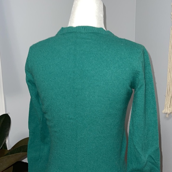 Benetton Wool Cardigan in green XS - Picture 4 of 4